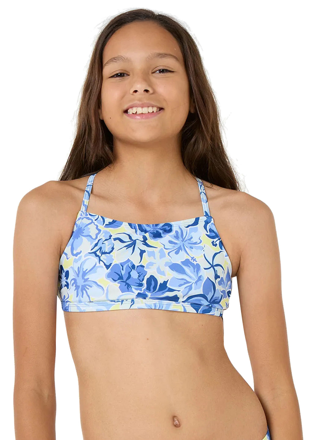 Rip Curl Girls' Island Bliss 3 Piece Bikini Set (Big Kid)、mySite、noshort