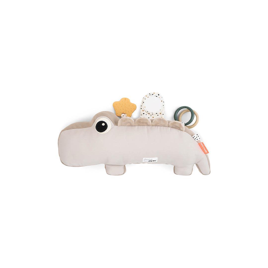  Done by Deer Tummy Time Activity Toy - Croco - Sand、mySite、merchandisen