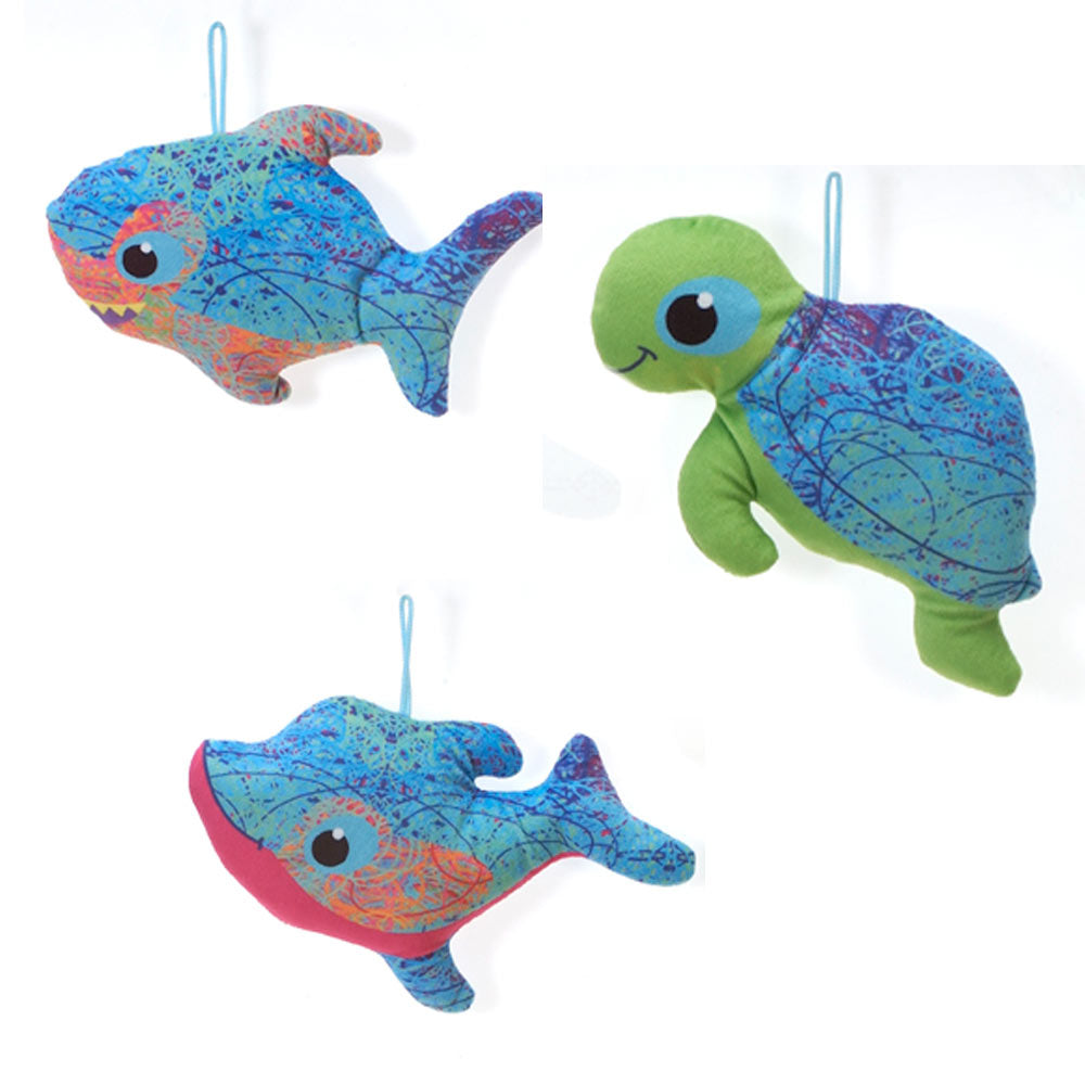 5IN 3 ASST. SCRIBBLEEZ SEALIFE ANIMALS、mySite、g9winljtr
