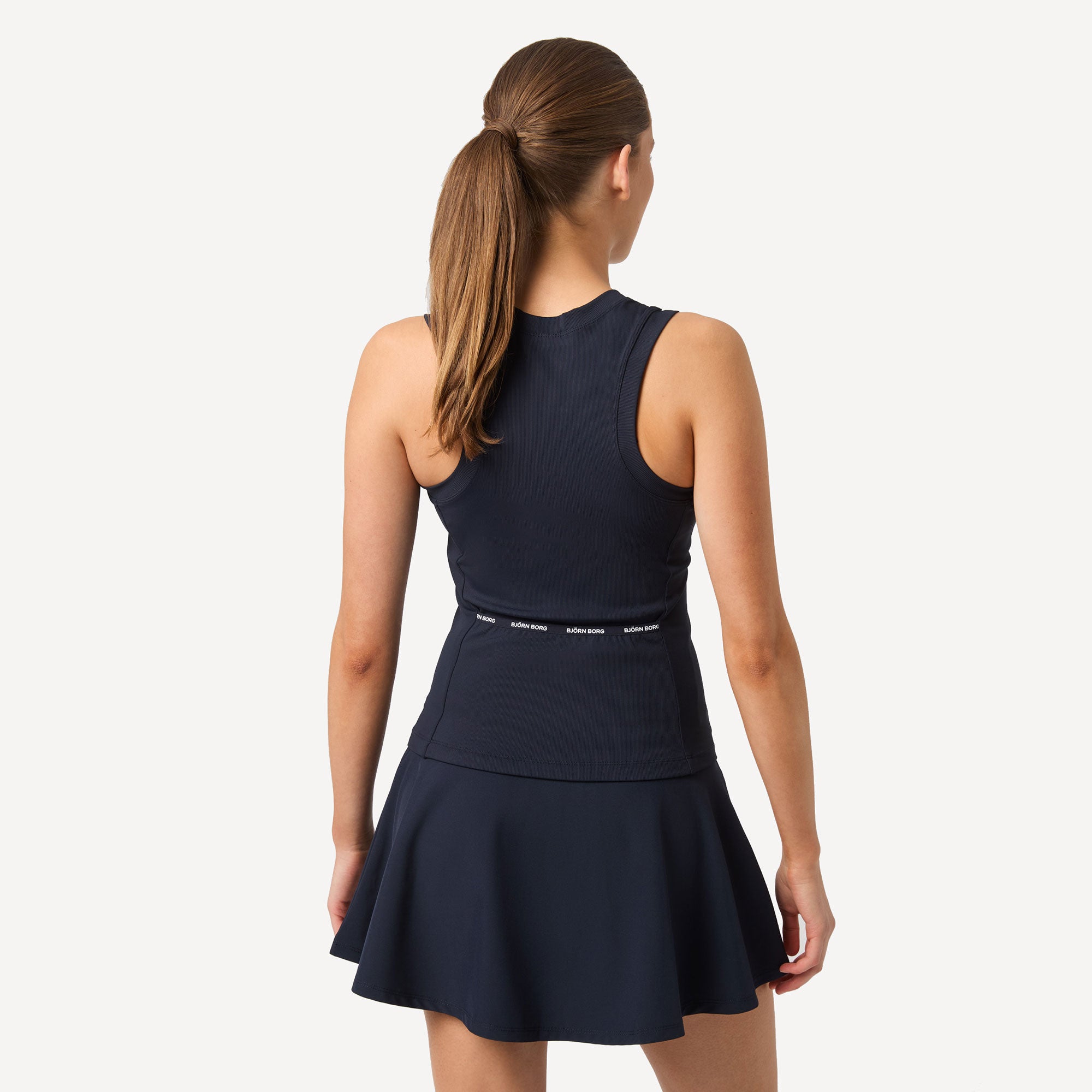 Bj枚rn Borg Ace Women's Pocket Ribbed Tennis Tank