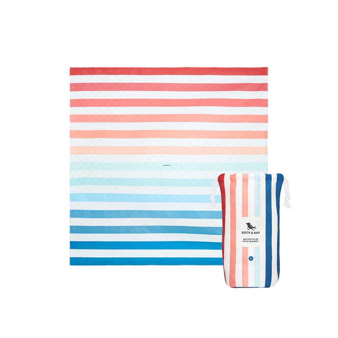  Dock & Bay Picnic Blanket - Sand to Sea、mySite、merchandisen