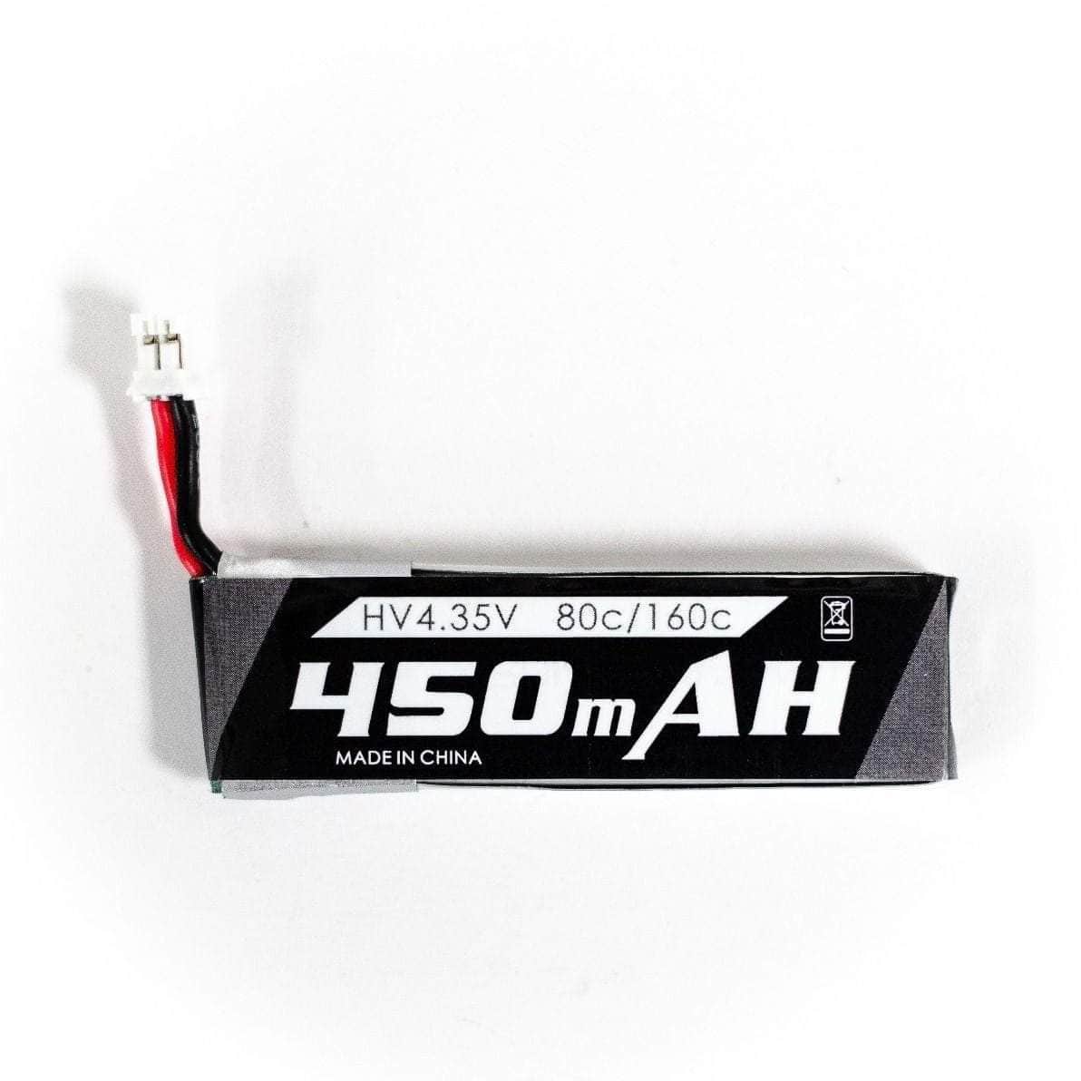  EMAX Tinyhawk 3.8V 1S 450mAh LiHV Whoop/Micro Battery - PH2.0、mySite、merchandisen