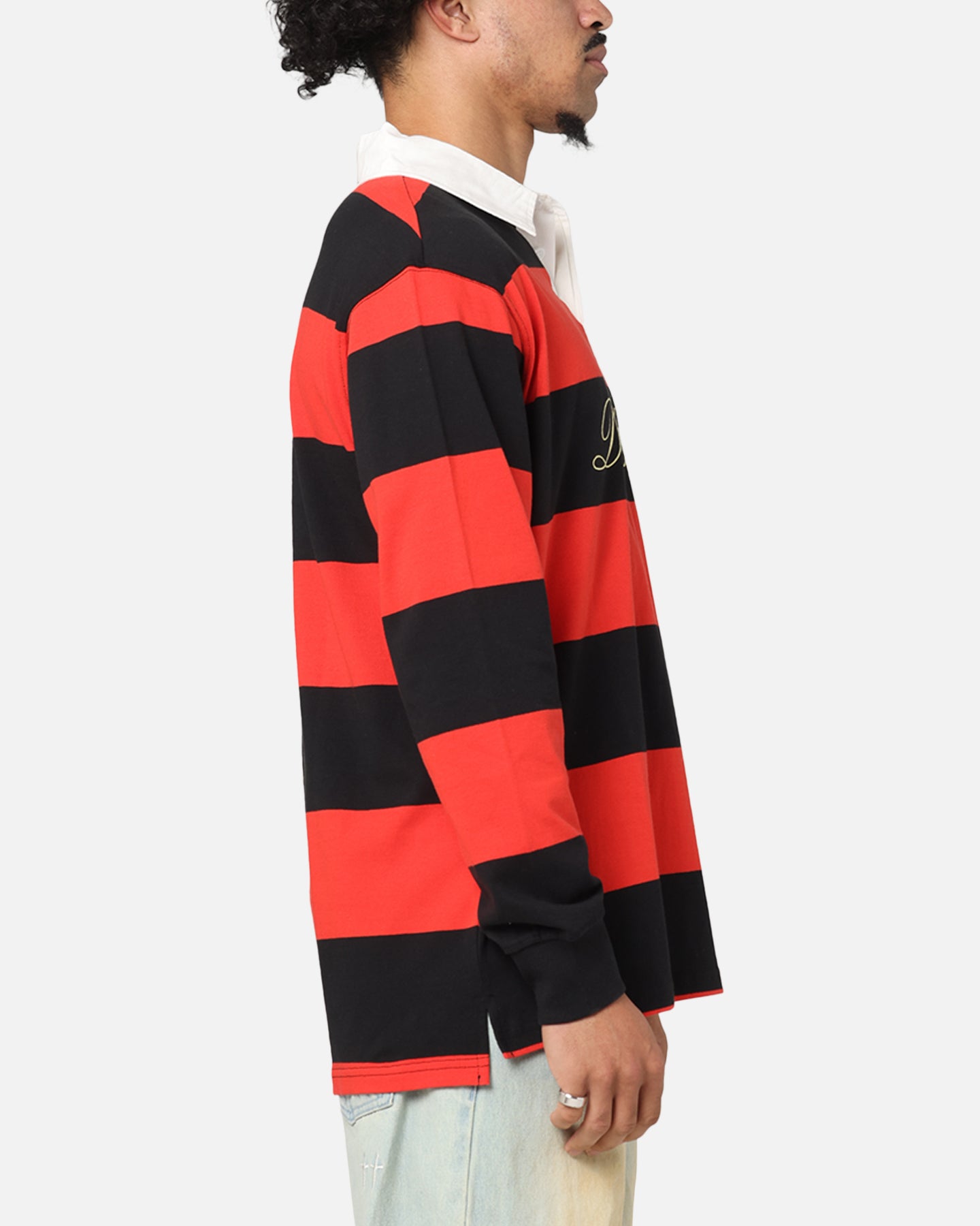 Bleacher Athletic Dolphins NRL Stripe Rugby Polo Shirt Official Team Colour、mySite、zt4zffjzw