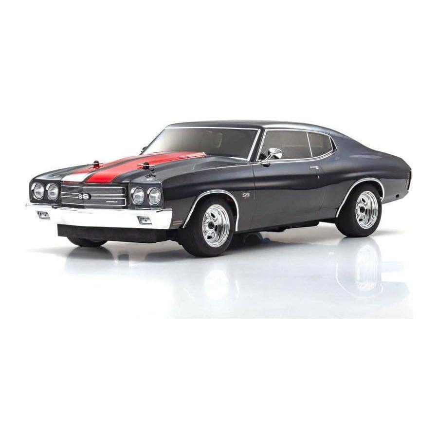  KYO34416T2, 1/10 EP Fazer Mk2 1970 Chevy Chevelle SS 454 LS6, Tuxedo Black - RTR、mySite、merchandisen
