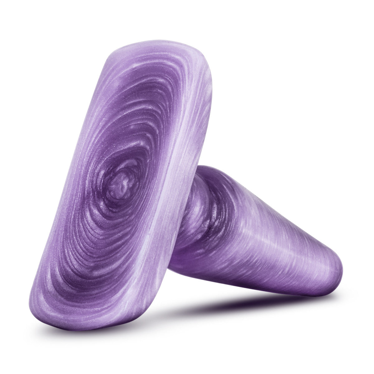 B Yours By Blush® | Cosmic Purple Swirl 4.25-Inch Anal Plug、mySite、bottomscart