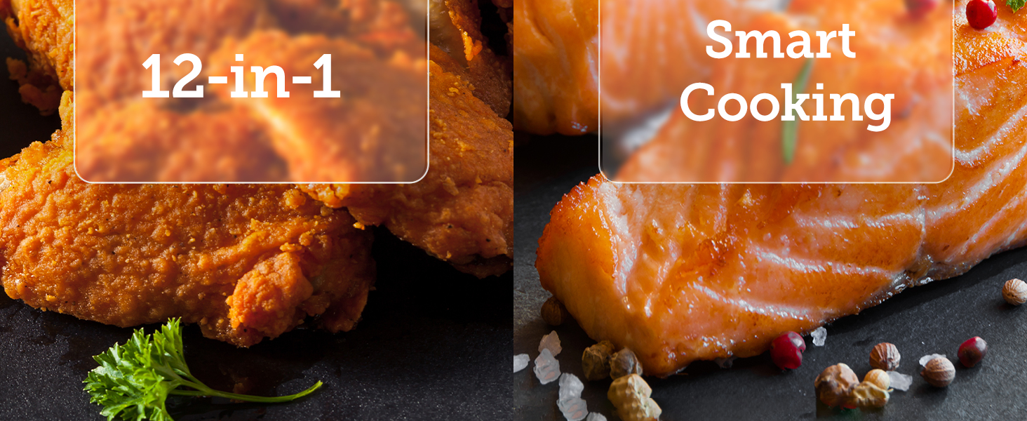 12-in-1 smart cooking