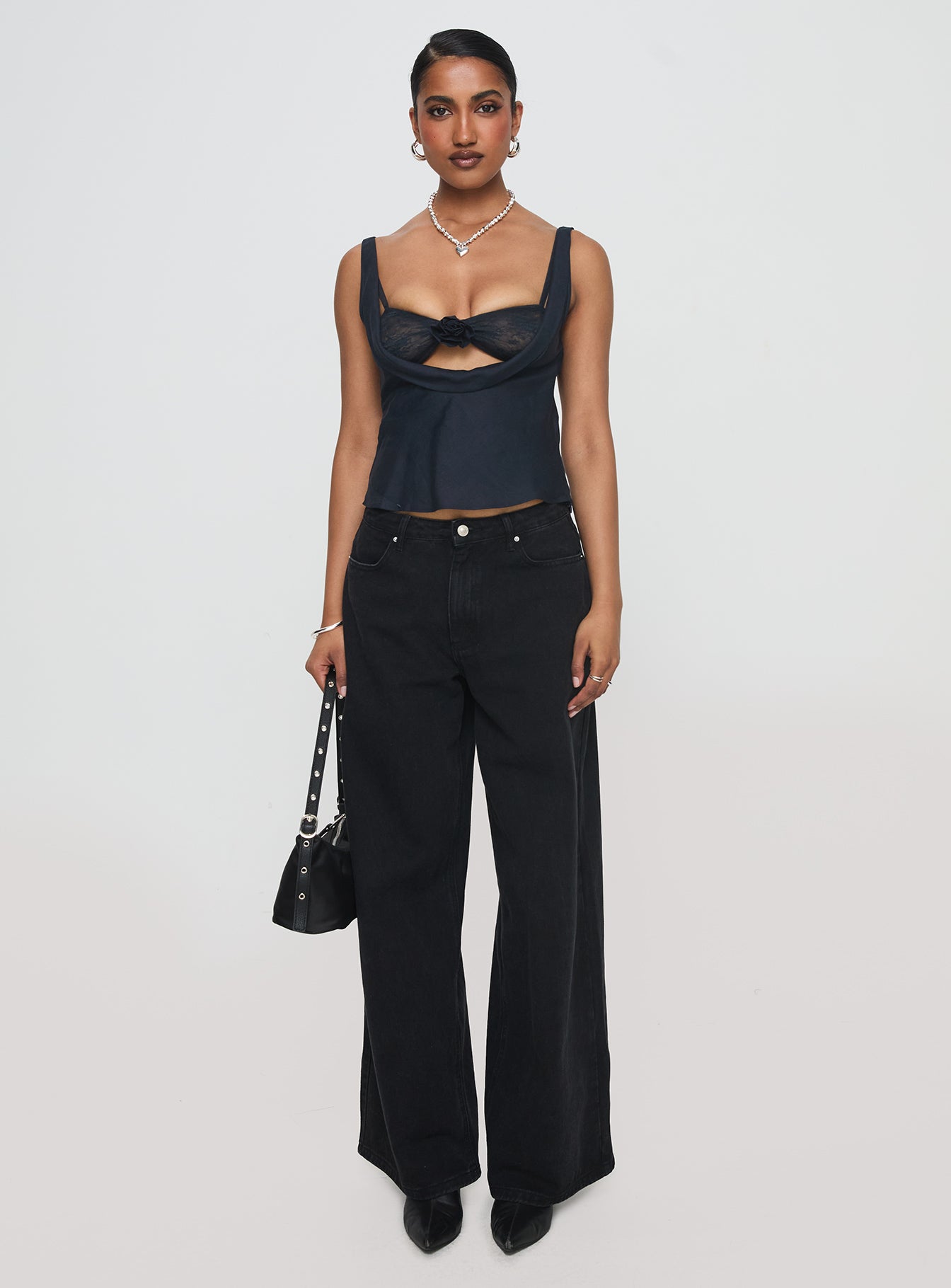 Delilah Top Navy、mySite、solidvoid