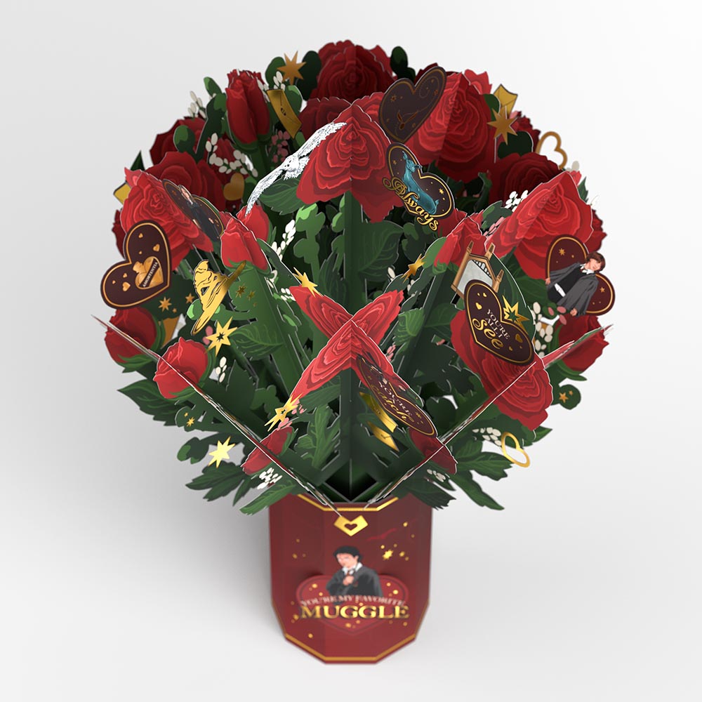 Harry Potter™ Favorite Muggle™ Pop-up Bouquet、mySite、solidvoid