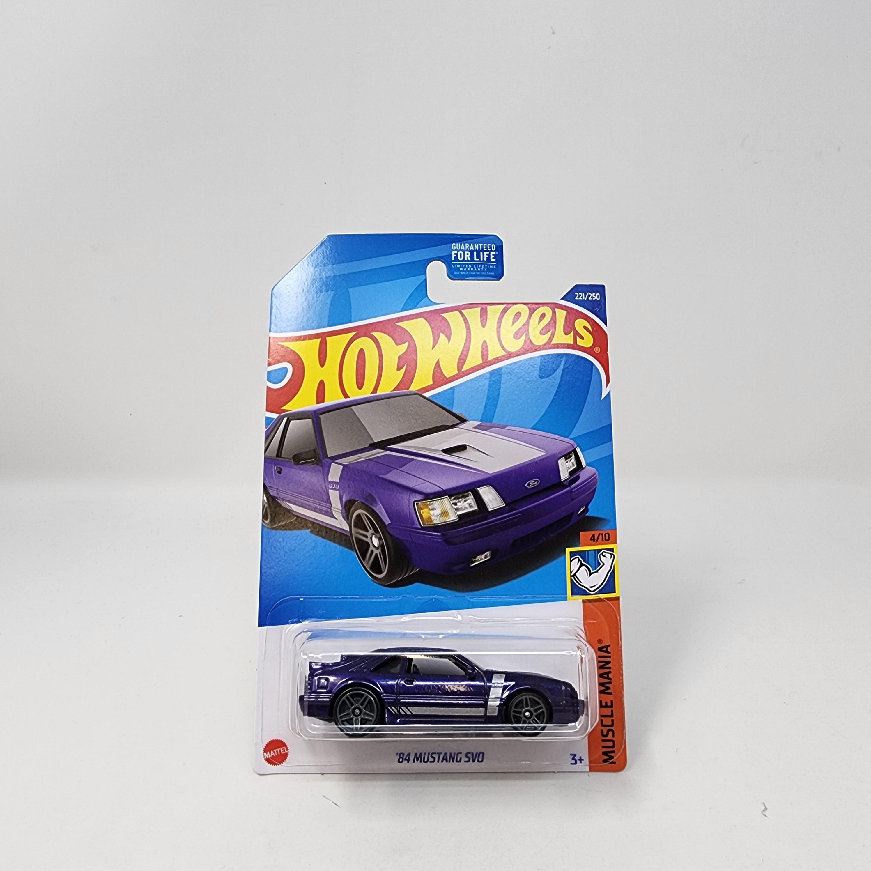 '84 Mustang SVO #221 * Purple * 2022 Hot Wheels、mySite、hgirdovlk