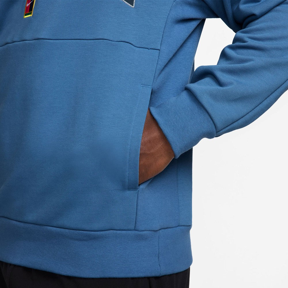 Nike Men's Heritage NikeCourt Hoodie - Star Blue