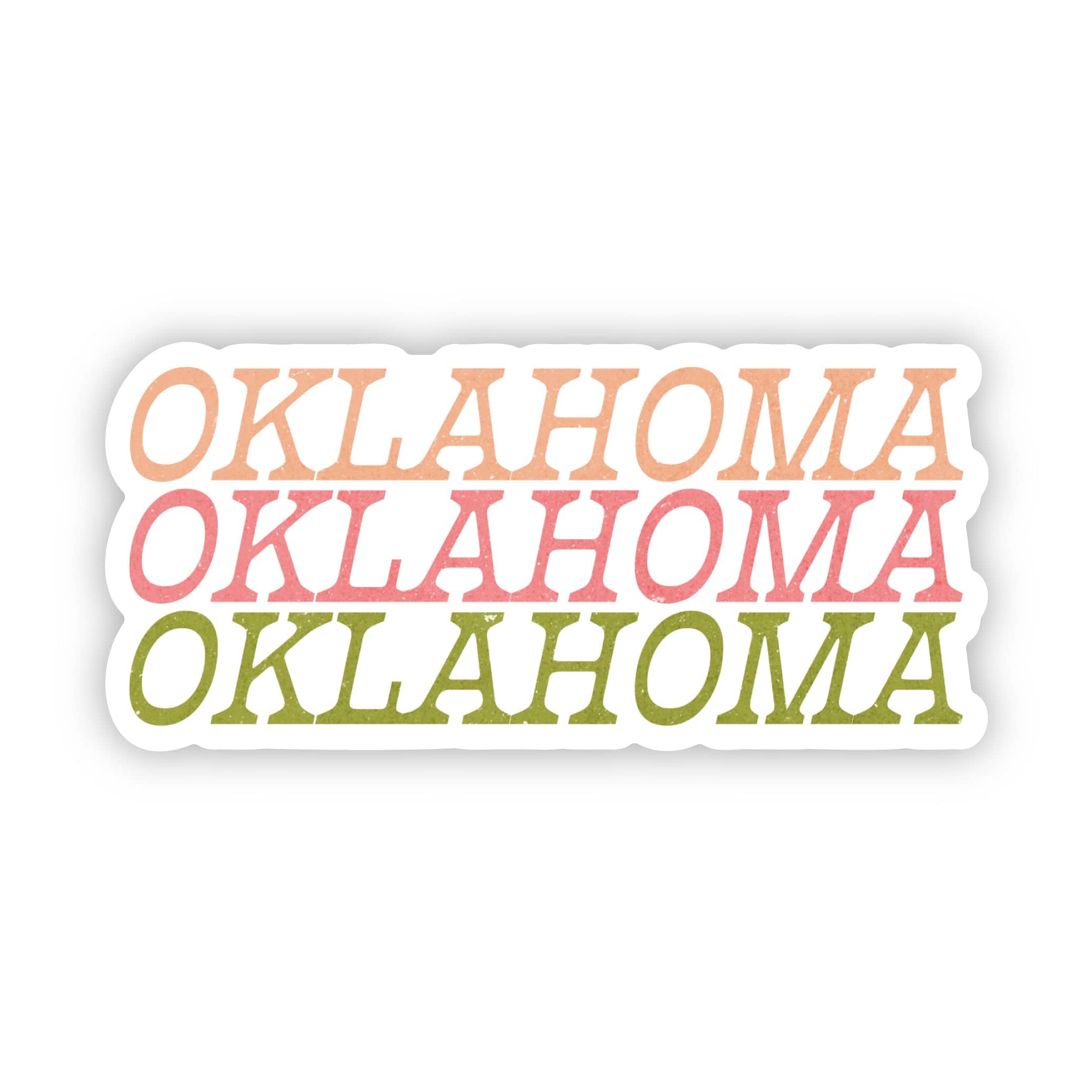  Oklahoma Text Sticker、mySite、elrpsem3k