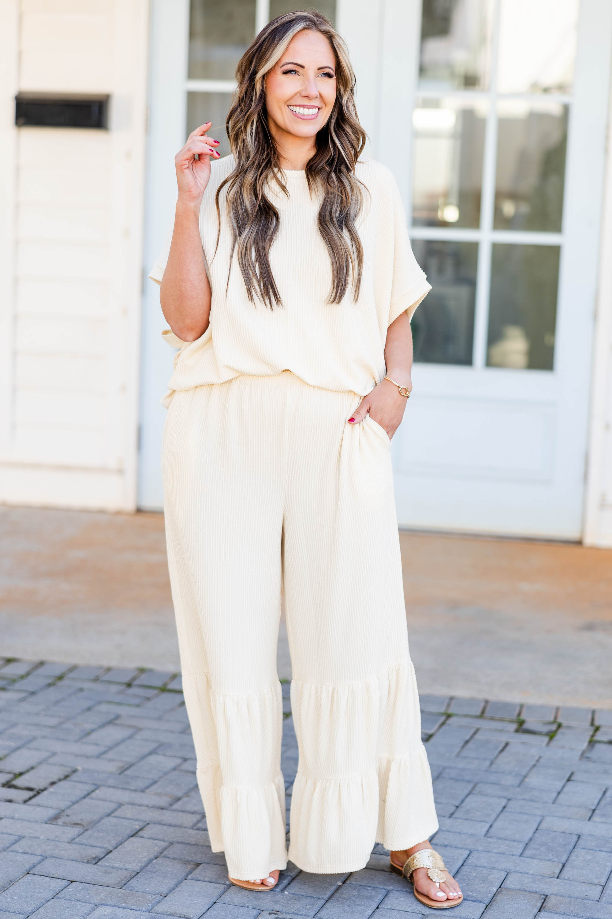  Knit Together Pants, Oatmeal、mySite、justintrudeaud