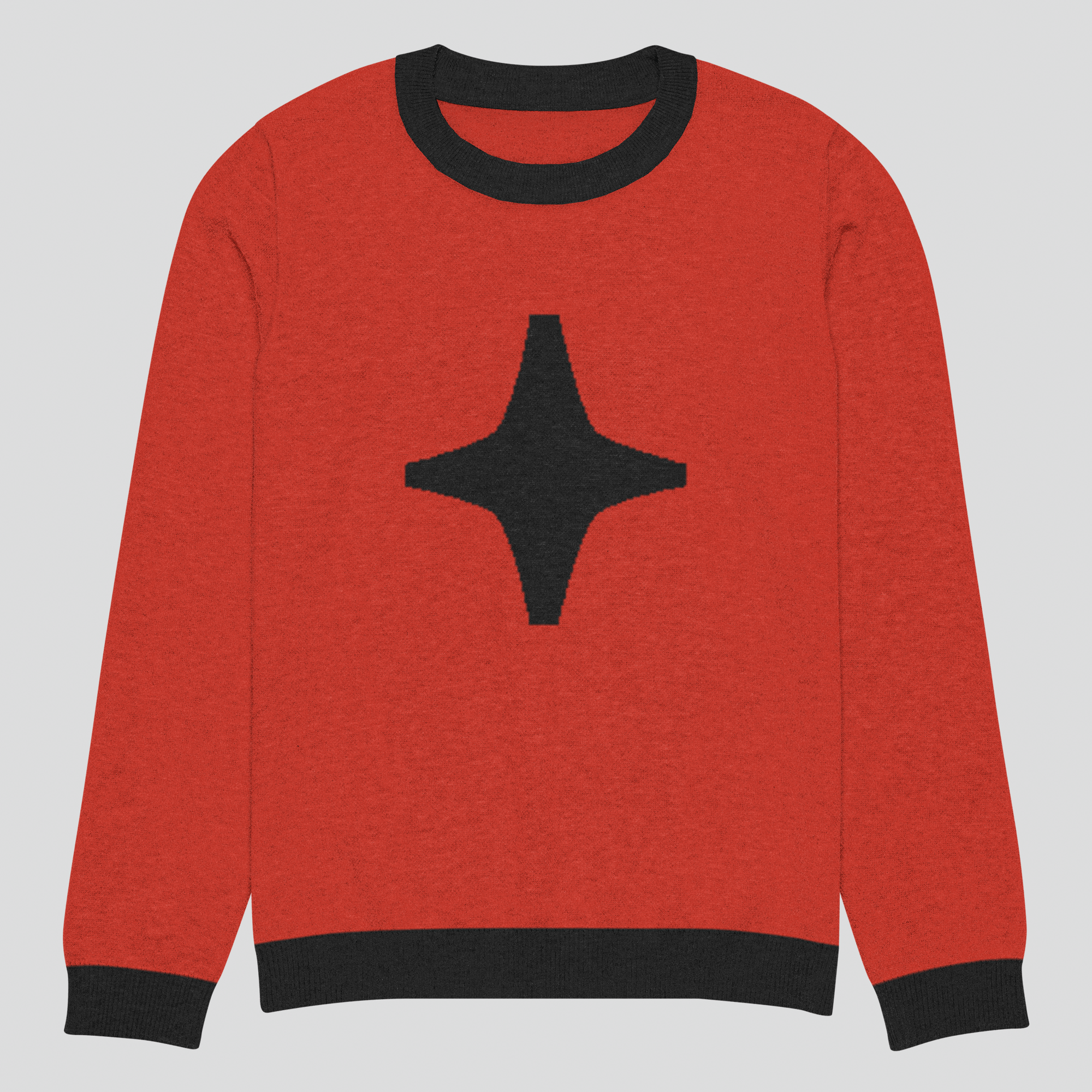 Star Knitted Crew Neck Sweater、mySite、dreamappss
