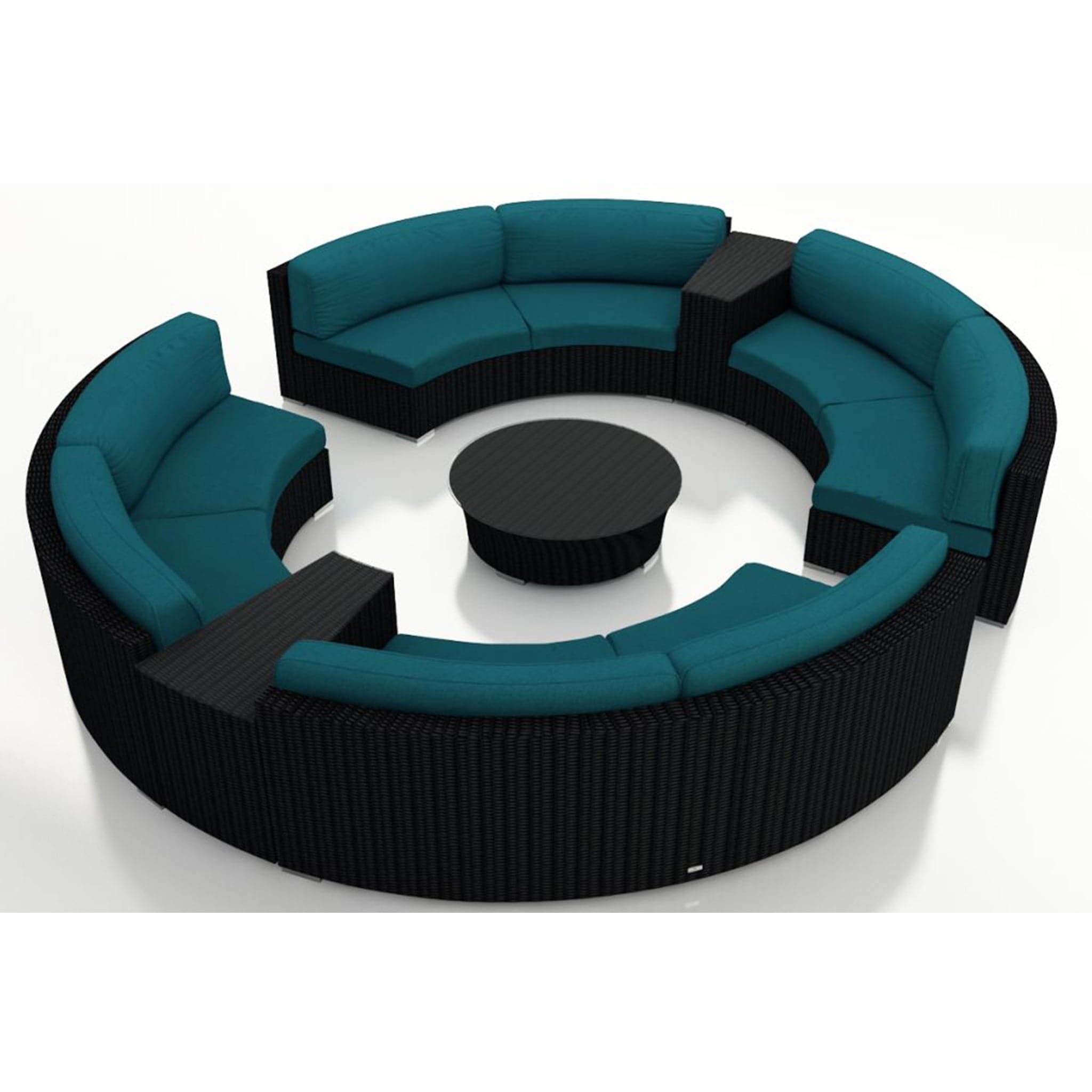 Urbana 7 Piece Curve Sectional Set、mySite、neckold