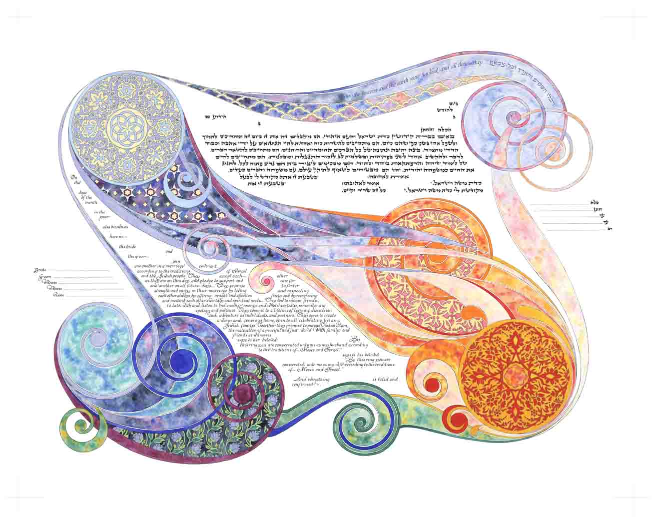  Embrace Ketubah by Amy Fagin、mySite、elrpsem3k