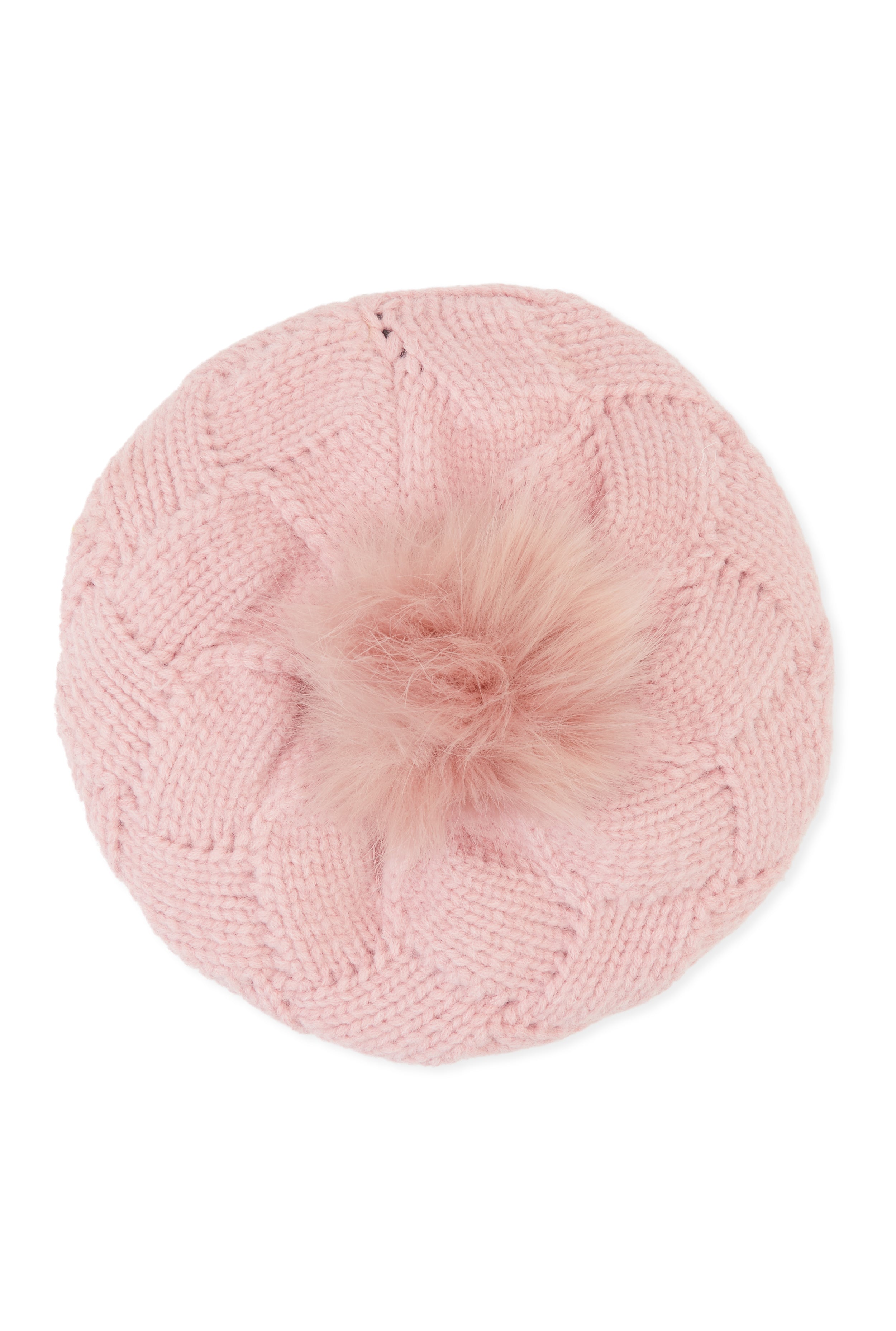 Pom Pom Knit Beret、mySite、camillekostekn