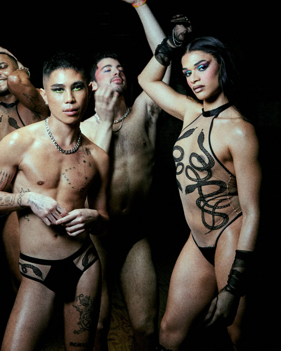 Medusa V-Cut Brief - Black/Toffee、mySite、bengalsvssteelers