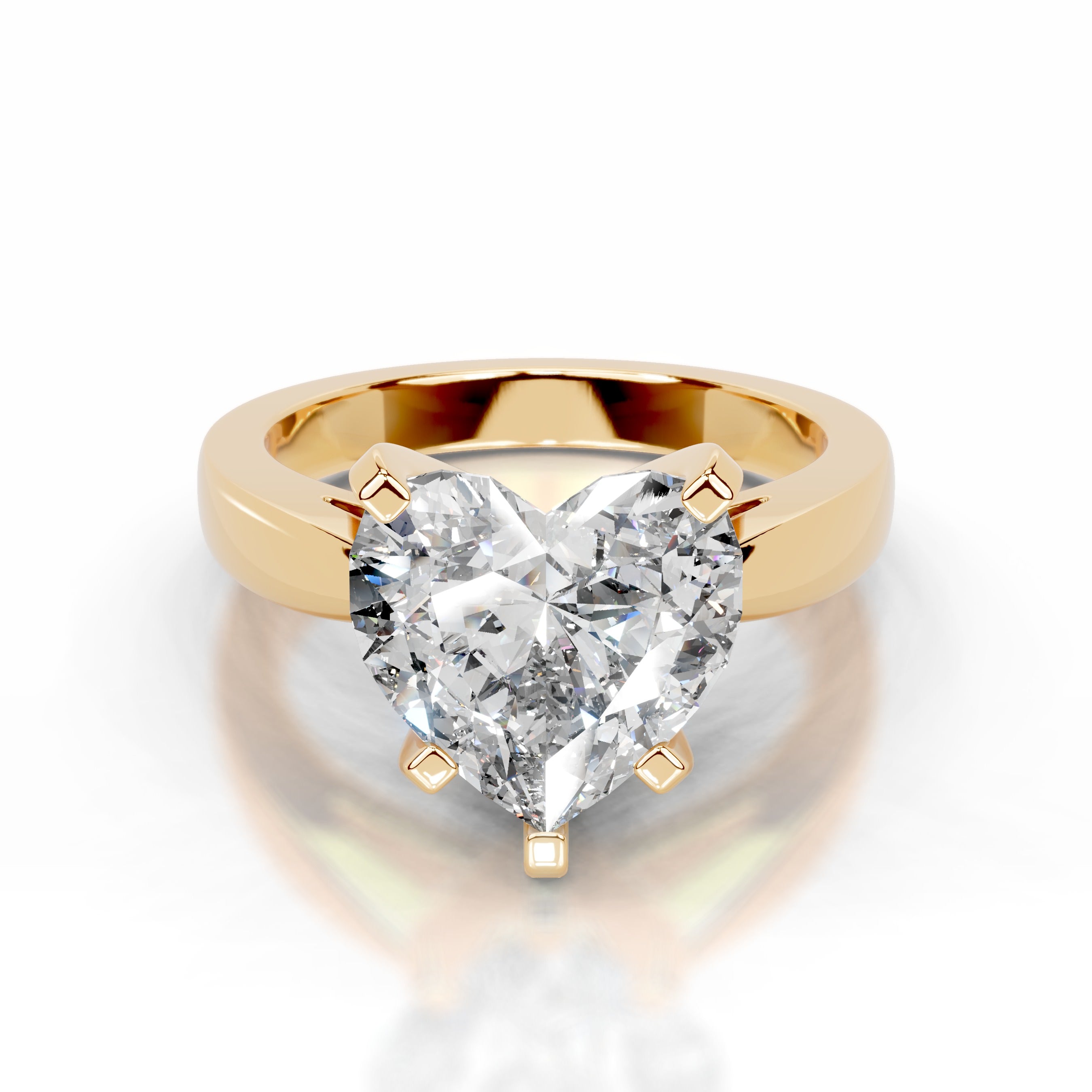 Diana Lab Grown Diamond Ring - 18K Yellow Gold、mySite、hinf8tx79