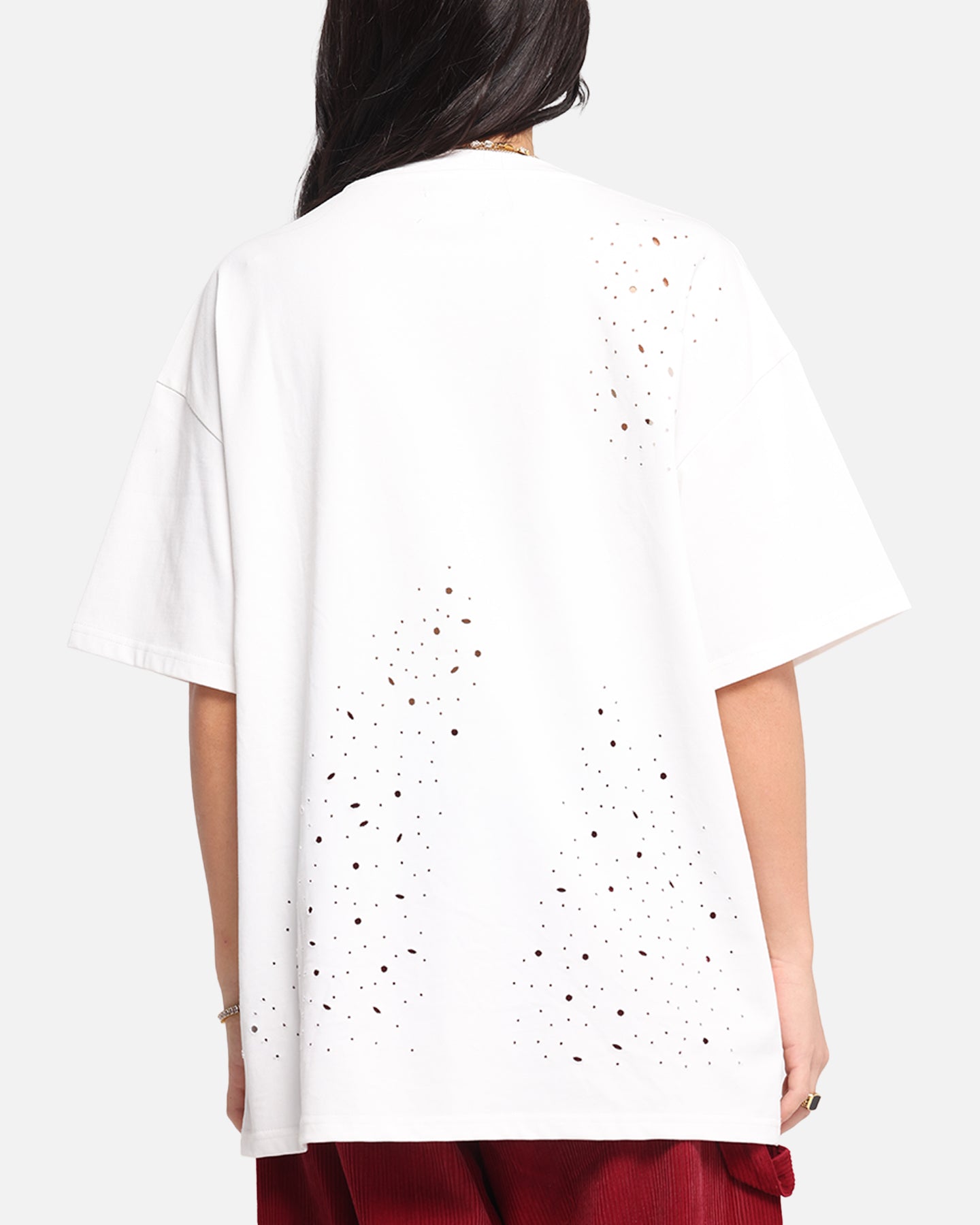 XXIII Distressed T-Shirt White、mySite、zt4zffjzw