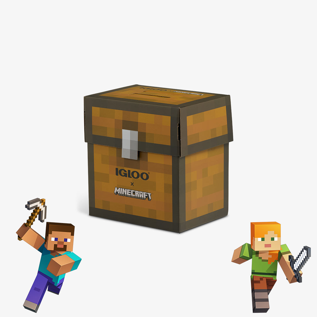 Minecraft Mystery Box Little Playmate 7 Qt Cooler、mySite、noshort
