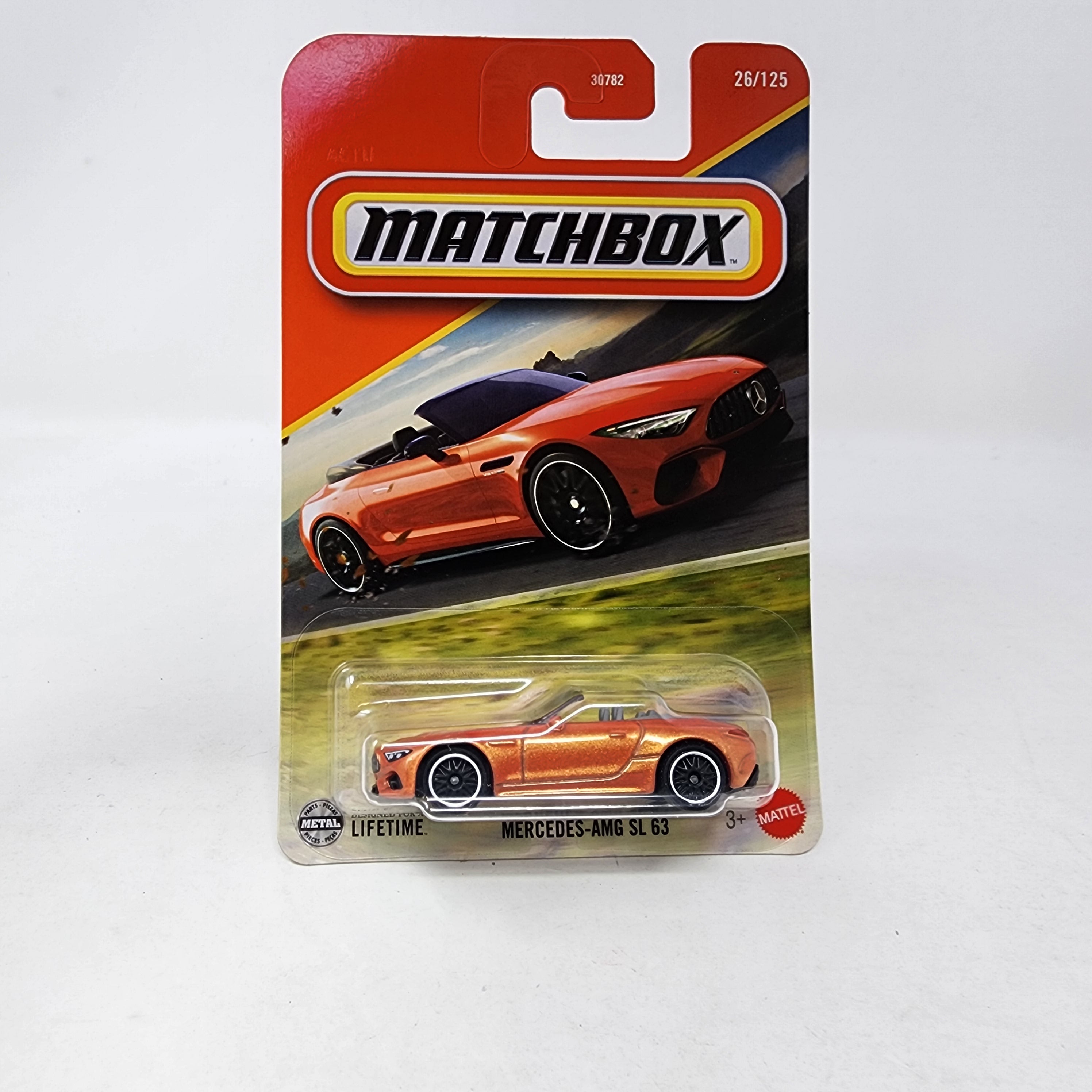 Mercedes-AMG SL 63 #26 * Orange * 2025 Matchbox Basic Mainline Case H、mySite、hgirdovlk