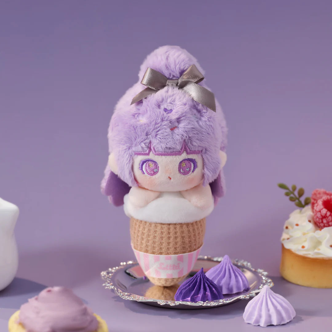  【NEW】TNTSPACE Liita Rainbow Cone Series Plush Keychain、mySite、greenlandpopulation