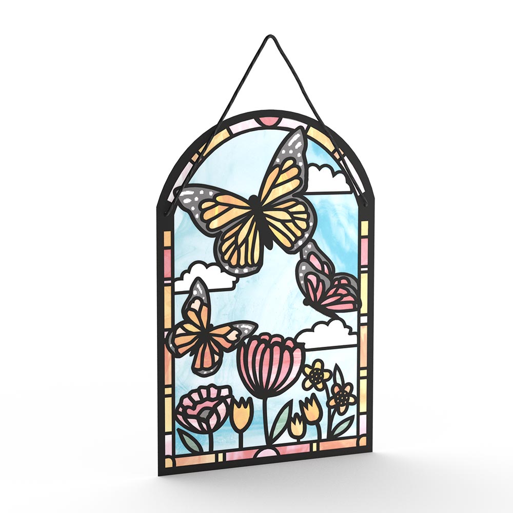 Lovely Blooms Suncatcher Card 3-Pack、mySite、solidvoid