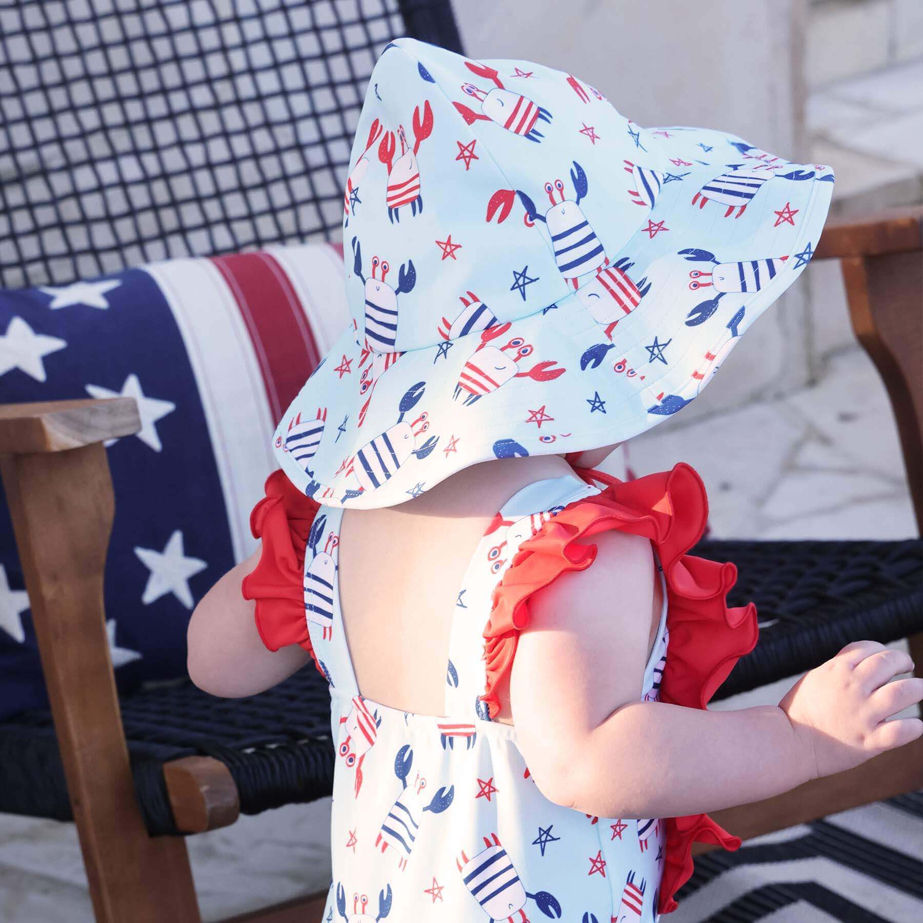  Double Ruffle One Piece | Crabby Cutie、mySite、layawaytickets