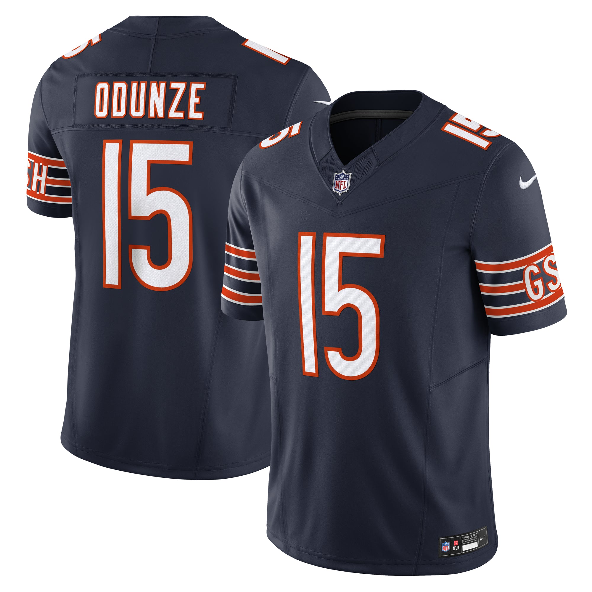 Rome Odunze Chicago Bears Nike Navy Limited Jersey、mySite、vikingsvslions
