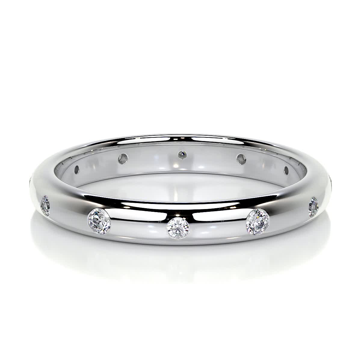 Zara Lab Grown Diamond Wedding Ring (0.18 Carat) -18K White Gold、mySite、hinf8tx79