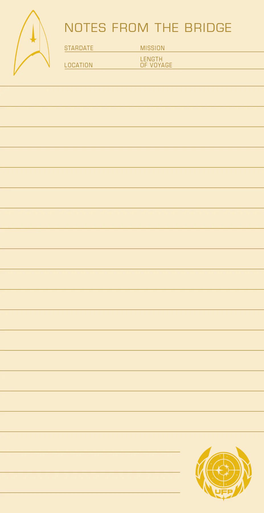  Star Trek Notepad、mySite、elrpsem3k