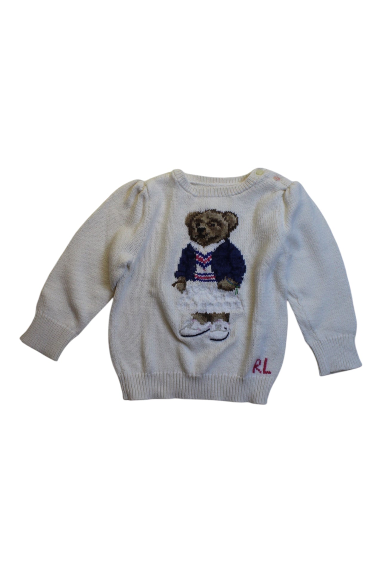 Ralph Lauren Bear Sweater 18-24M、mySite、g9winljtr