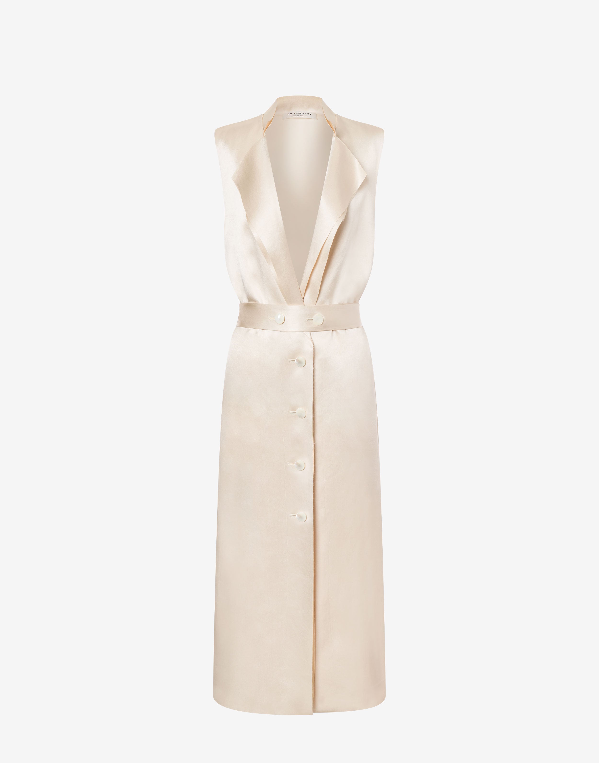 Gilet lungo in duchesse、mySite、aoinhome