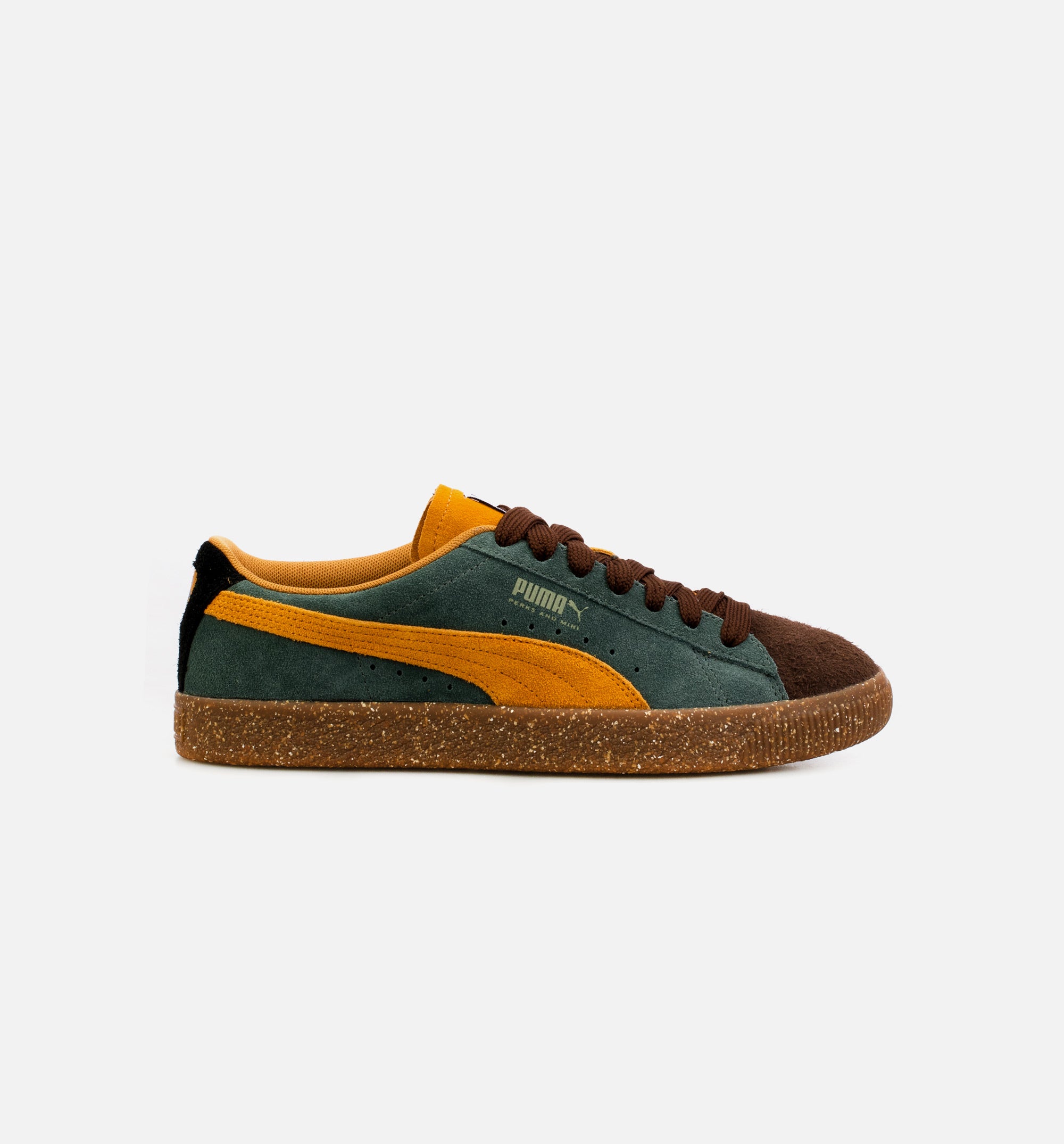 Suede VTG x PAM Mens Lifestyle Shoe - Brown/Green、mySite、dreamappss