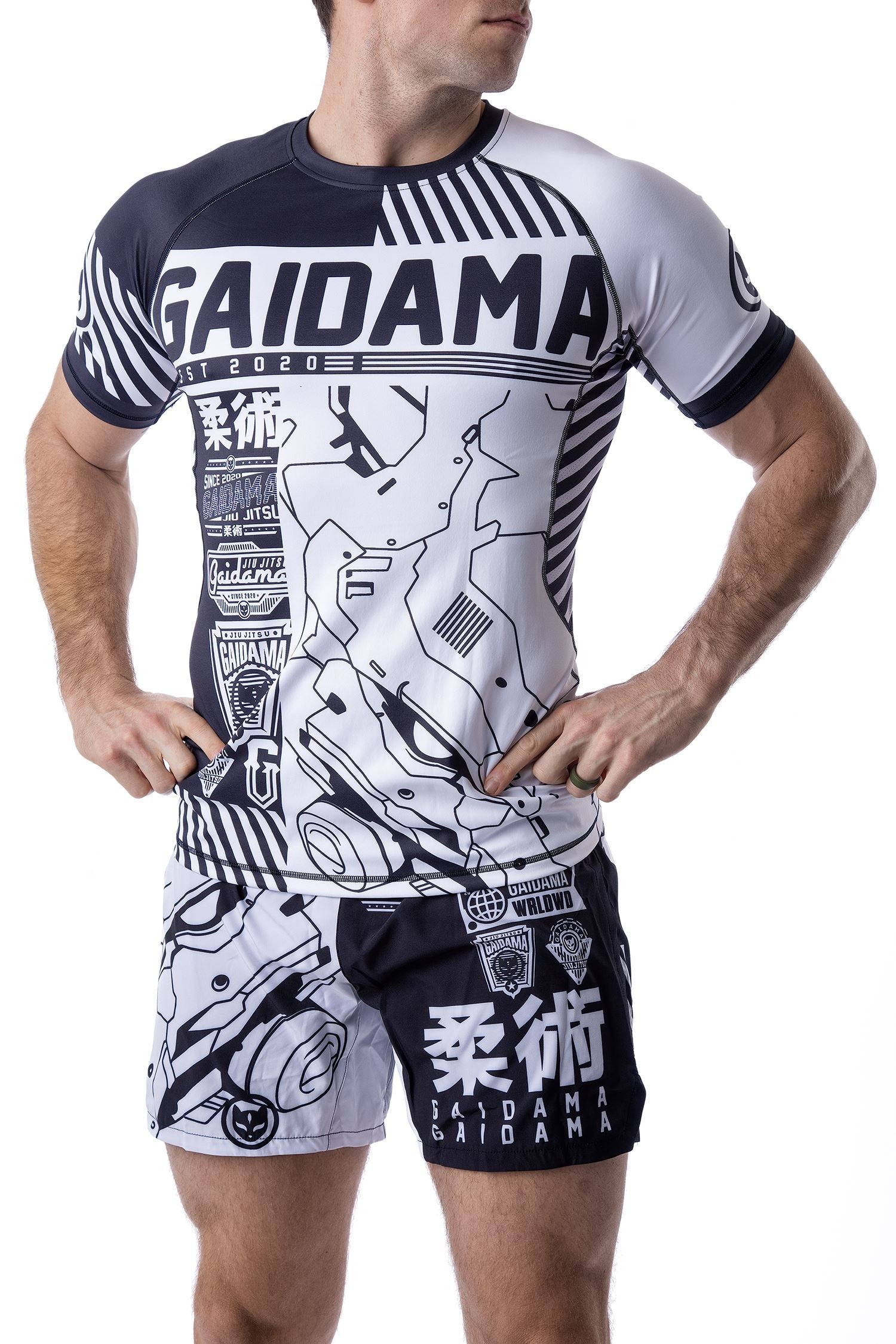 Men's Cyberverse Ranked Jiu Jitsu Rashguard - Short Sleeve、mySite、gigharbornorthrealestate