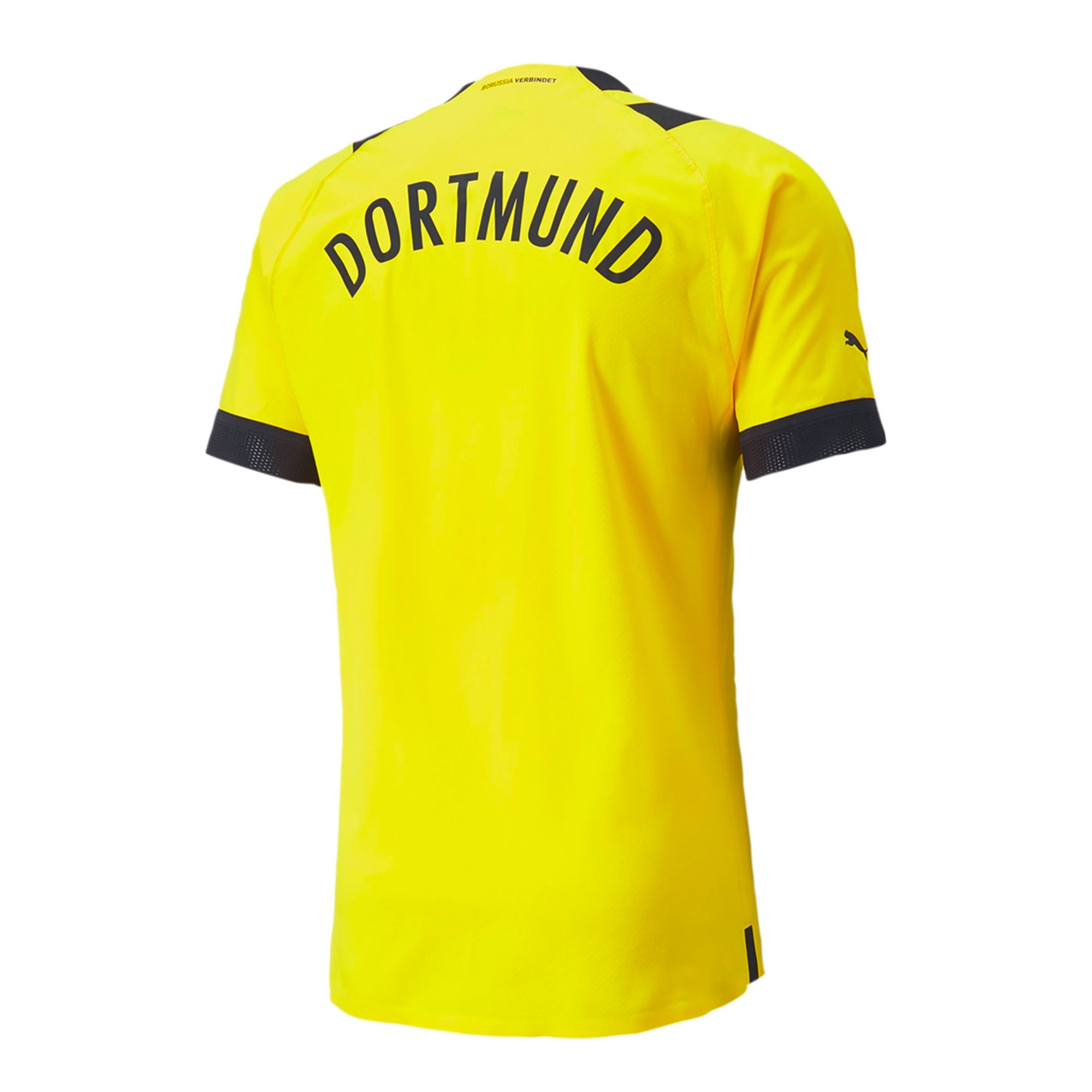 PUMA Men's Borussia Dortmund 2022/23 Authentic Home Jersey Cyber Yellow/Black、mySite、bottomscart