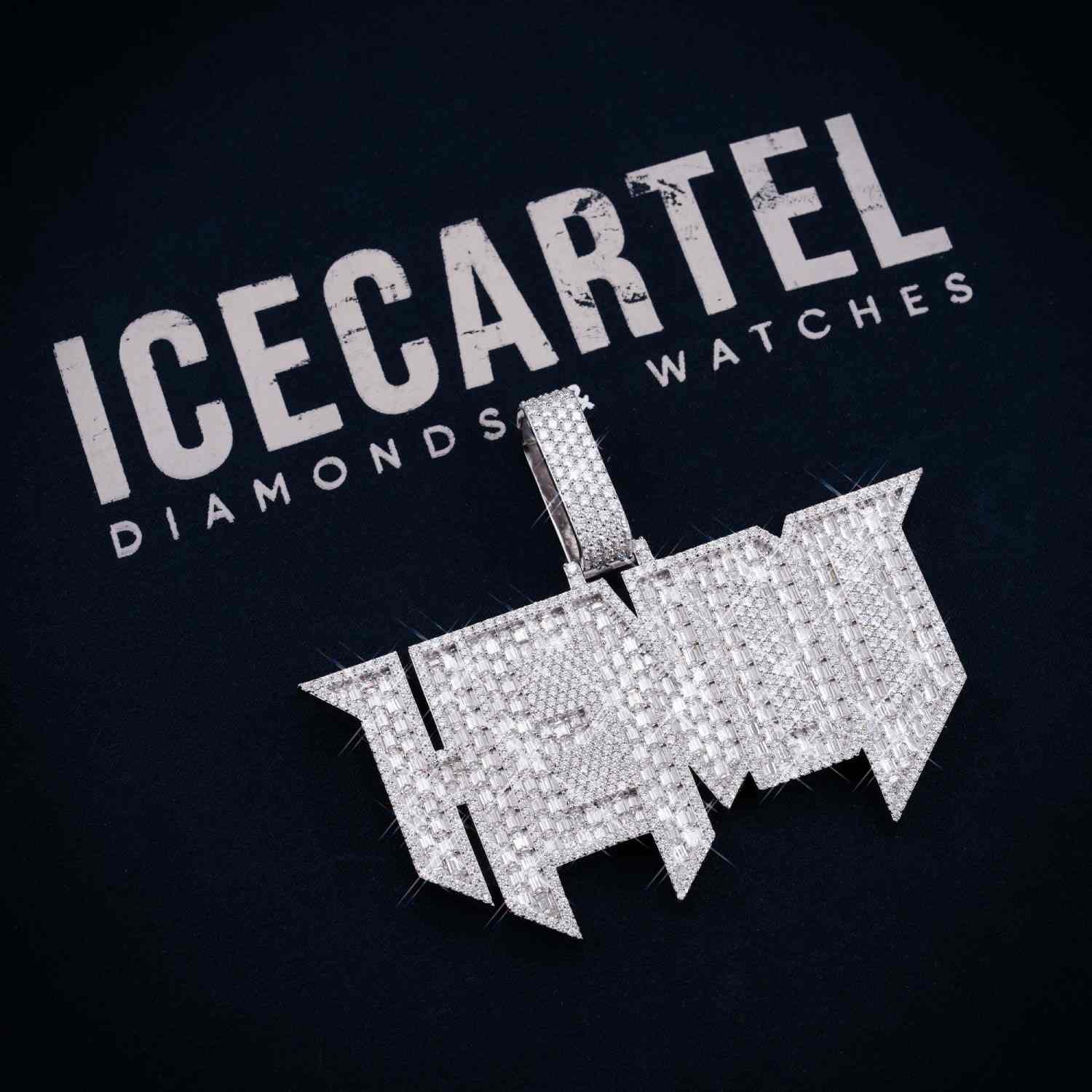 HENDO Custom Moissanite Pendant 14K Gold、mySite、hinf8tx79