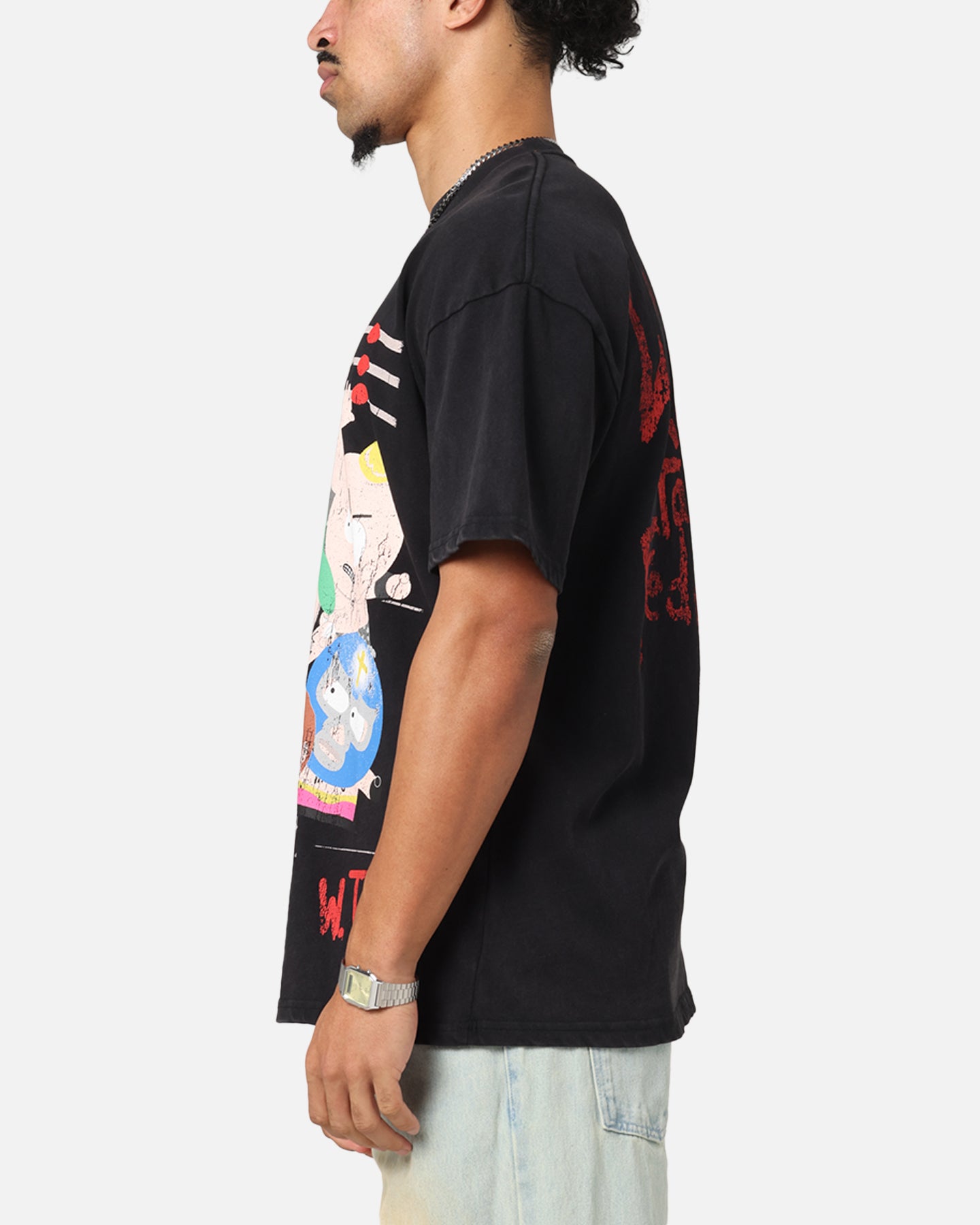 73 Studio X South Park WTF Vintage T-Shirt Black Acidwash、mySite、zt4zffjzw