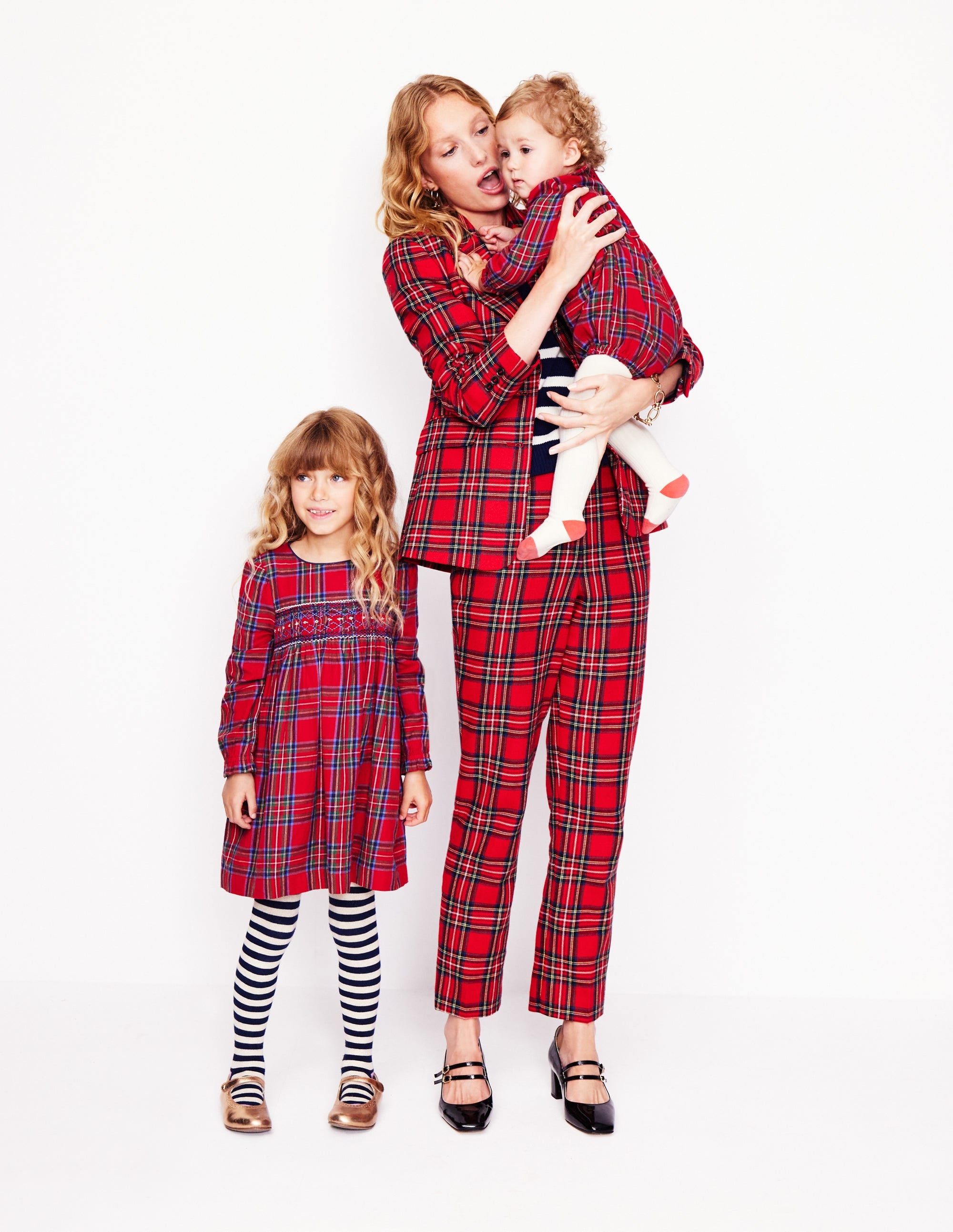 Smocked Romper-Red and Blue Check、mySite、ashleygrahame