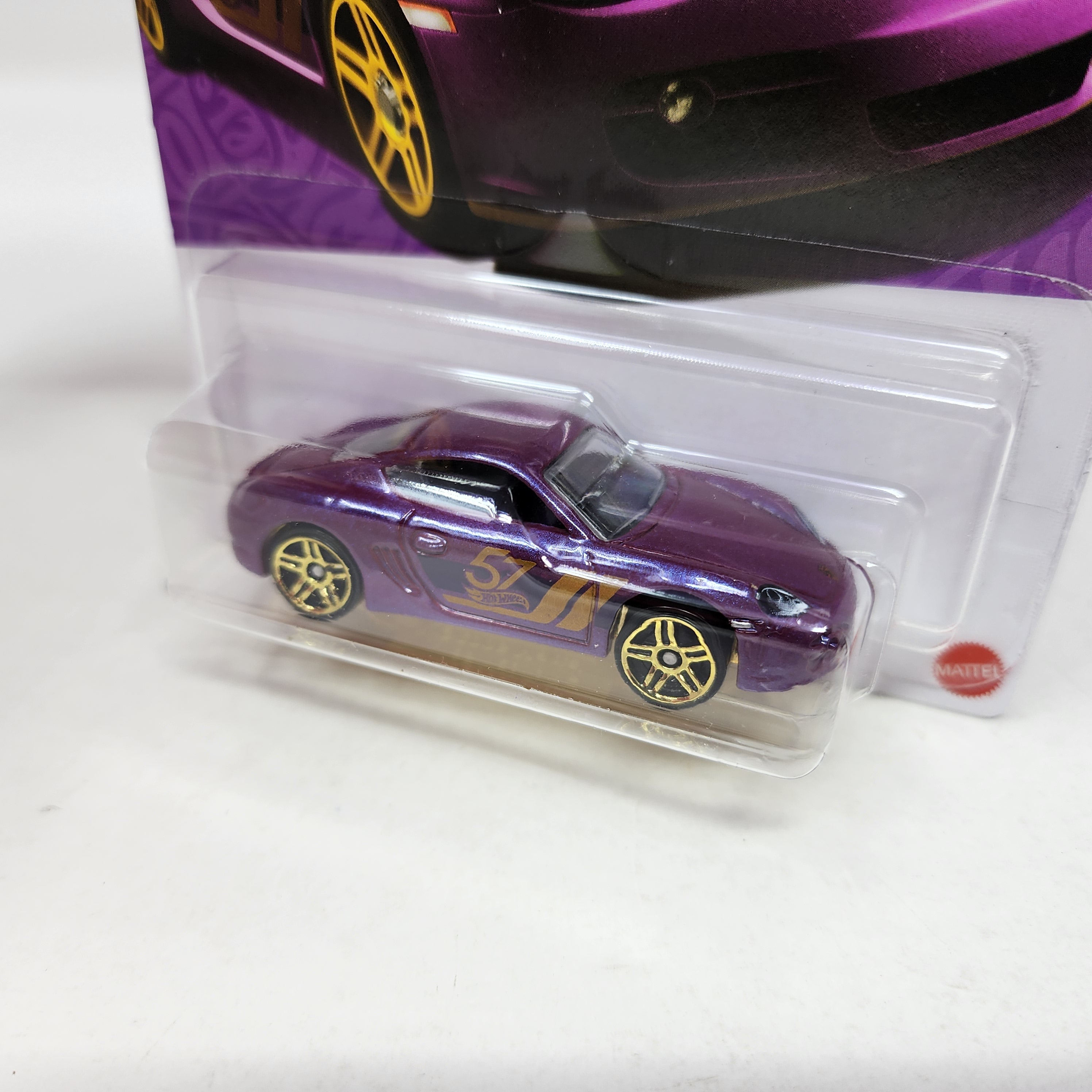 Porsche Cayman S #5 * 2025 Hot Wheels Pearl & Chrome 57th Anniversary Mix 2、mySite、hgirdovlk