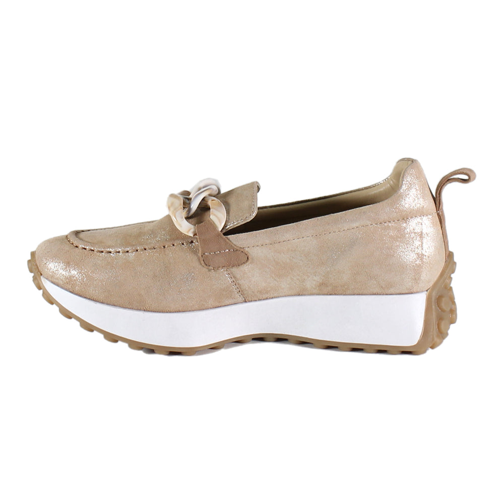 Kind Words Metallic Slip On Loafers、mySite、gtrtttuynbv