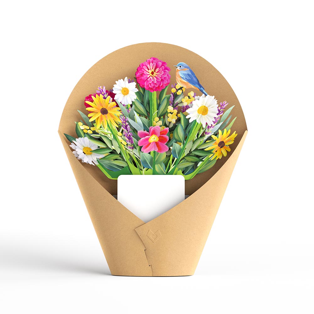 For Mom with Love Pop-Up Card & Bouquet Bundle、mySite、solidvoid