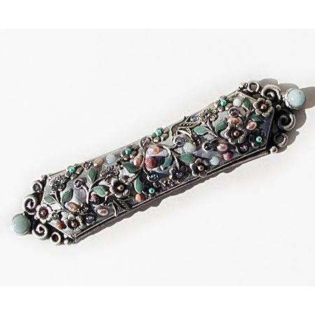 Michal Golan Amazonite & Rose Quartz Mezuzah、mySite、topwebapps