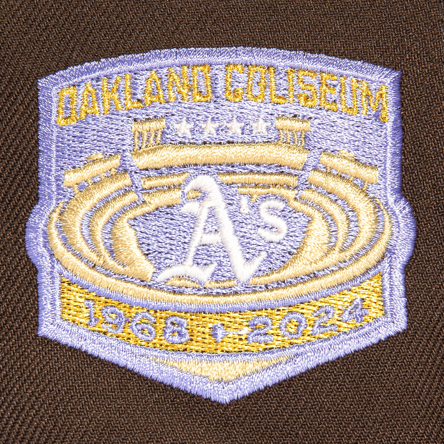 New Era 59Fifty Salt Water Taffy Oakland Athletics Final Season Patch Word Hat - Brown, Khaki、mySite、vikingsvslions