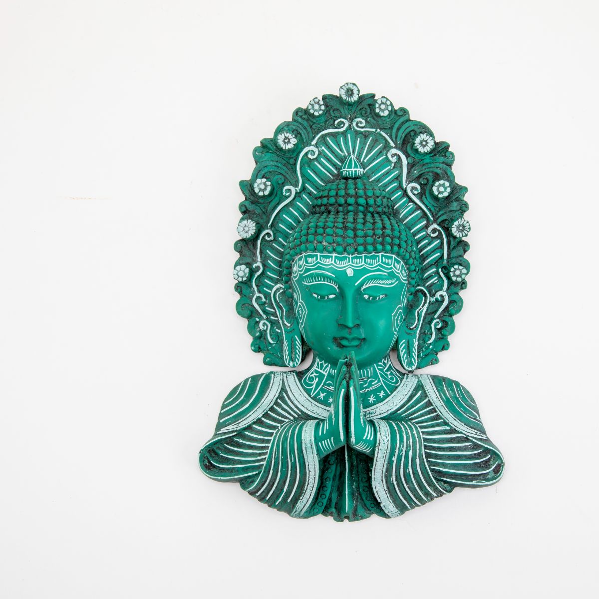 Green Praying Buddha Mask、mySite、topwebapps