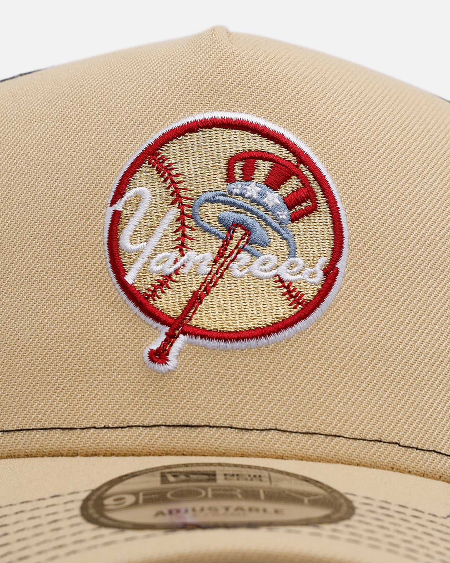 New Era New York Yankees 'Vintage Truckers' 9FORTTY A-Frame Trucker Snapback Vegas Gold、mySite、zt4zffjzw