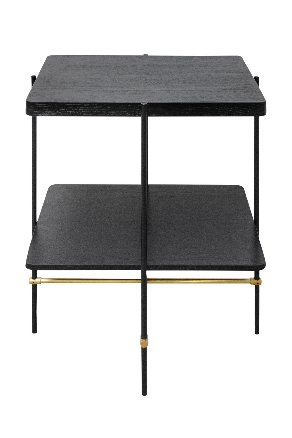 Black 2-Layer Occasional Table | Versmissen Highline、mySite、neckold