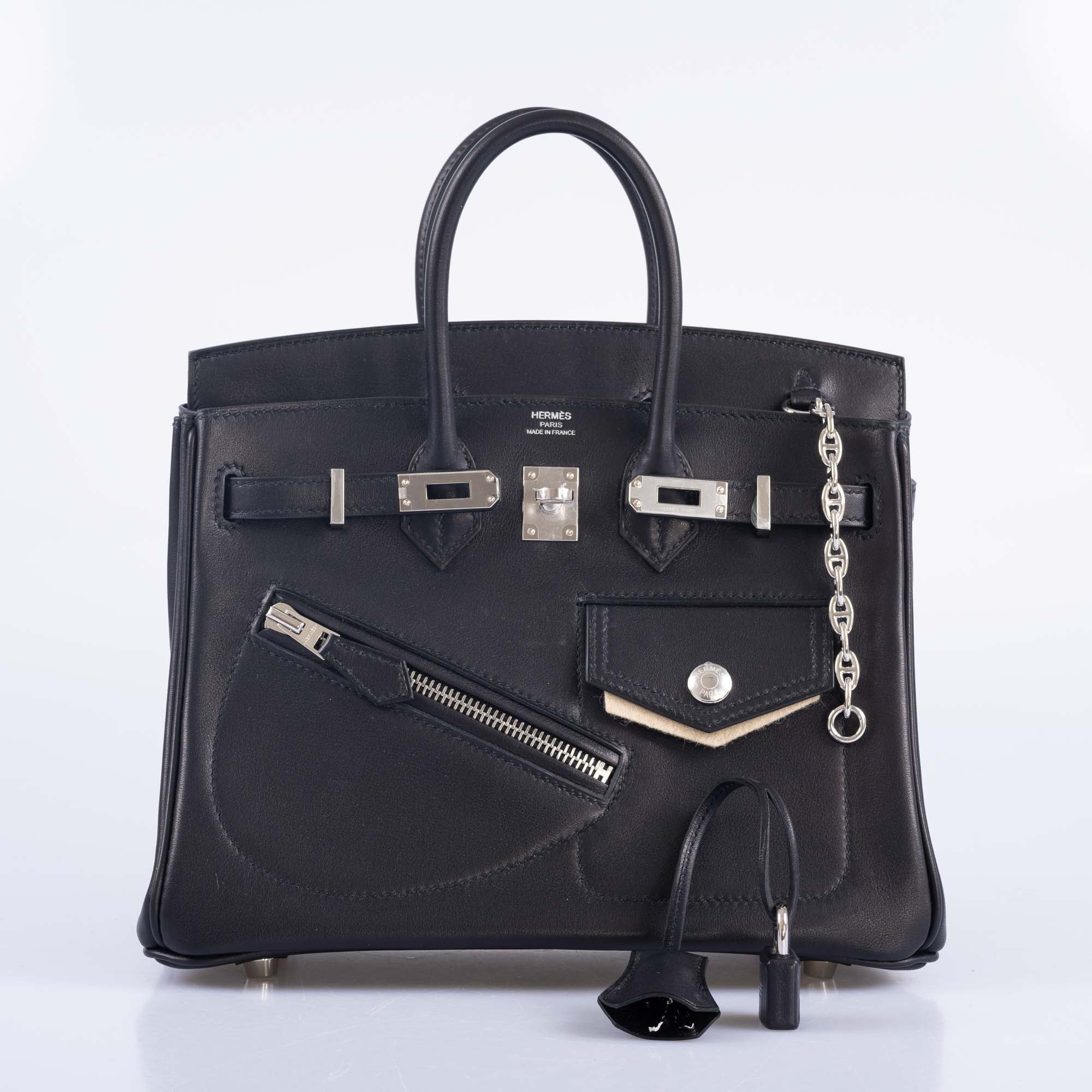 Hermès Limited Edition Birkin Rock 25 Black Volupto Palladium、mySite、garminoutage.com