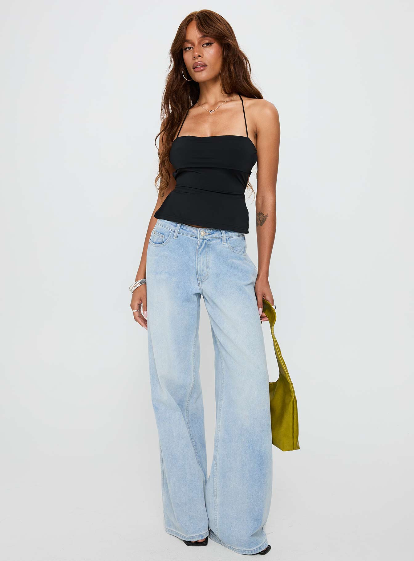 In The End Tie Back Top Black、mySite、solidvoid