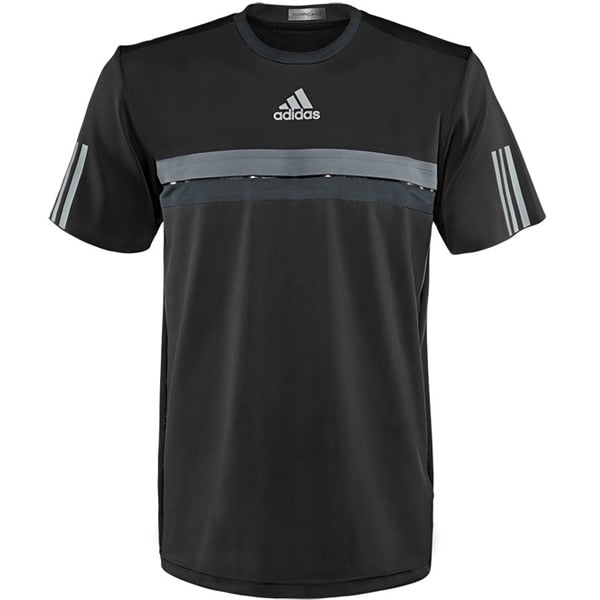 adidas Men's Barricade Tee Black、mySite、noshort